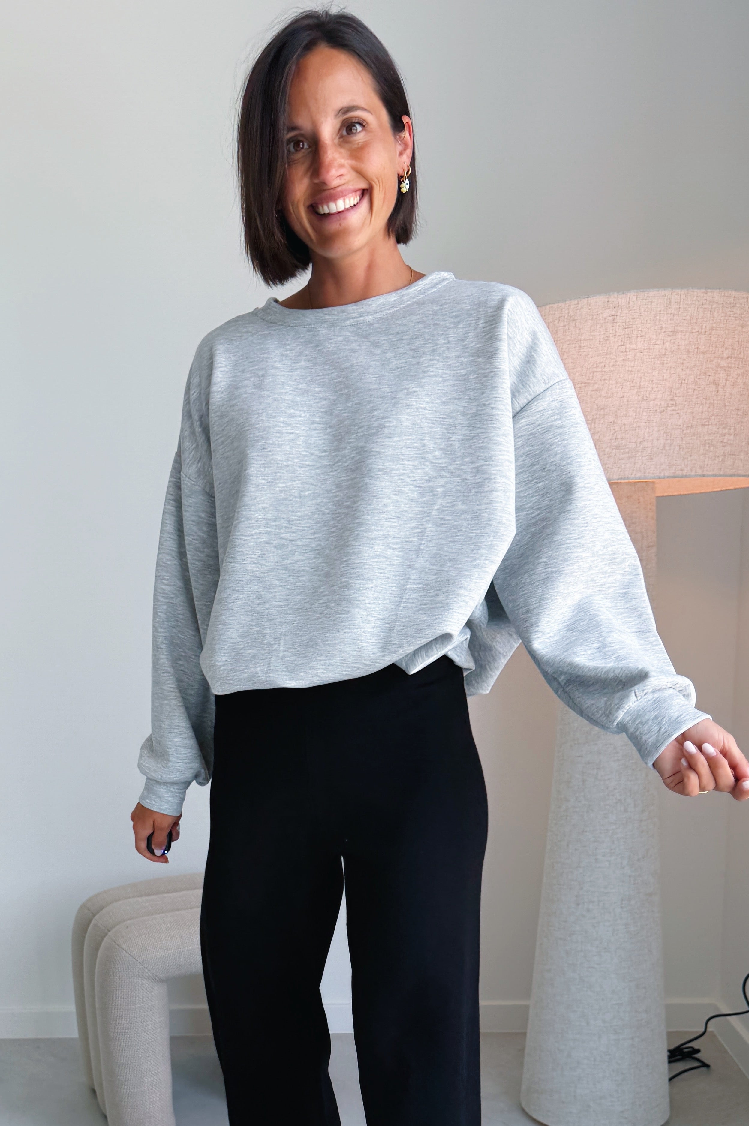 Chloe sweater grijs