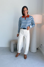 Robin polo blauw