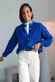 Belablue gilet koningsblauw