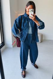 Thruster barrel jeans