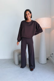 Chloe sweater chocolade