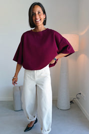 Chloe t-shirt bordeaux