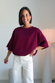Chloe t-shirt bordeaux