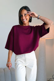 Chloe t-shirt bordeaux