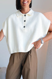 Alize polo ecru