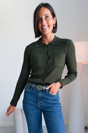 Khaki riem snake