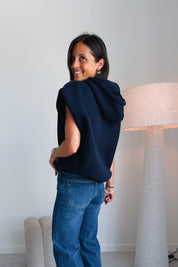 Mila hoodie marine