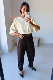 Bykamari jeans chocolade