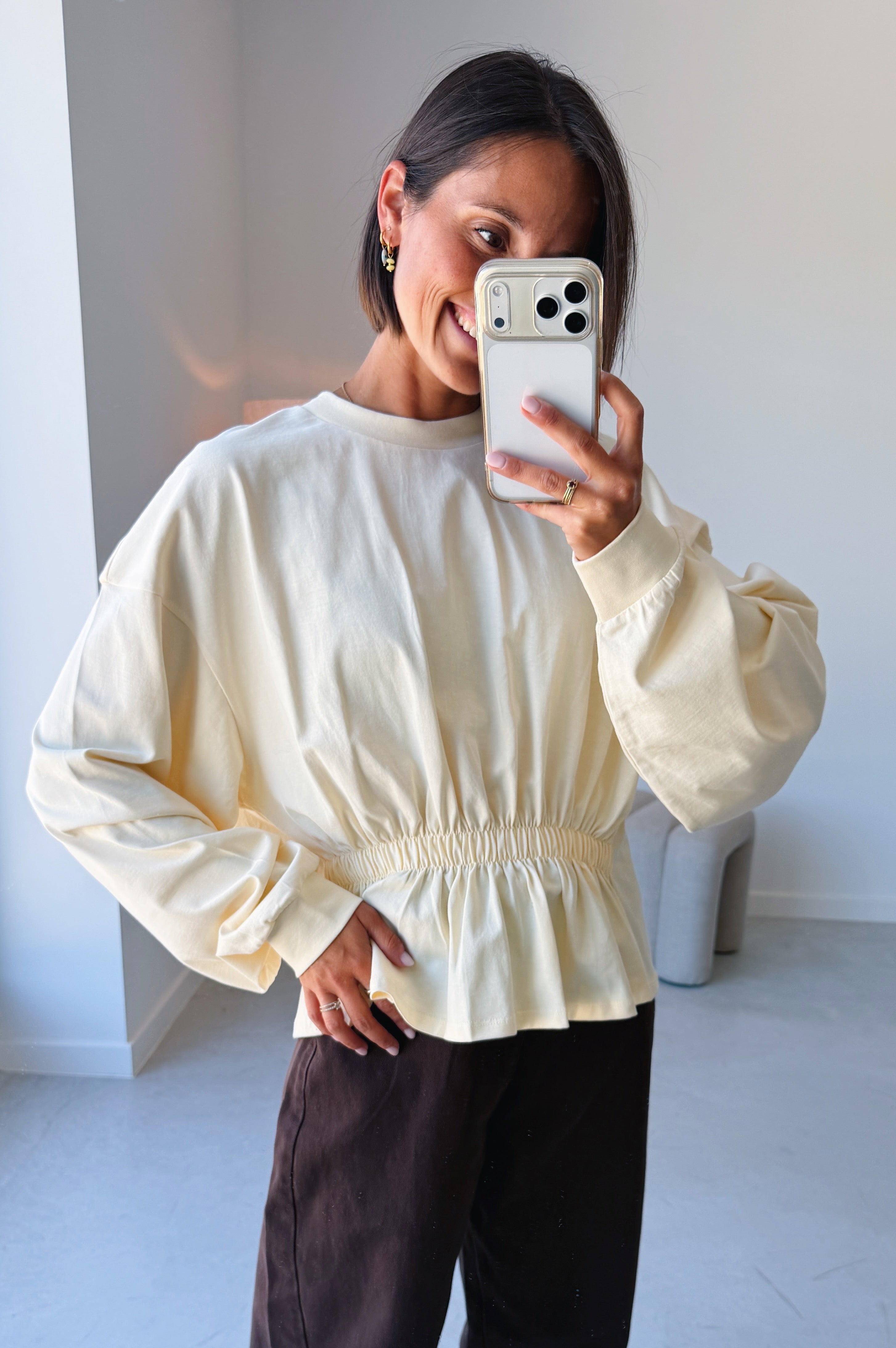Roberta Shirt - Vanilla