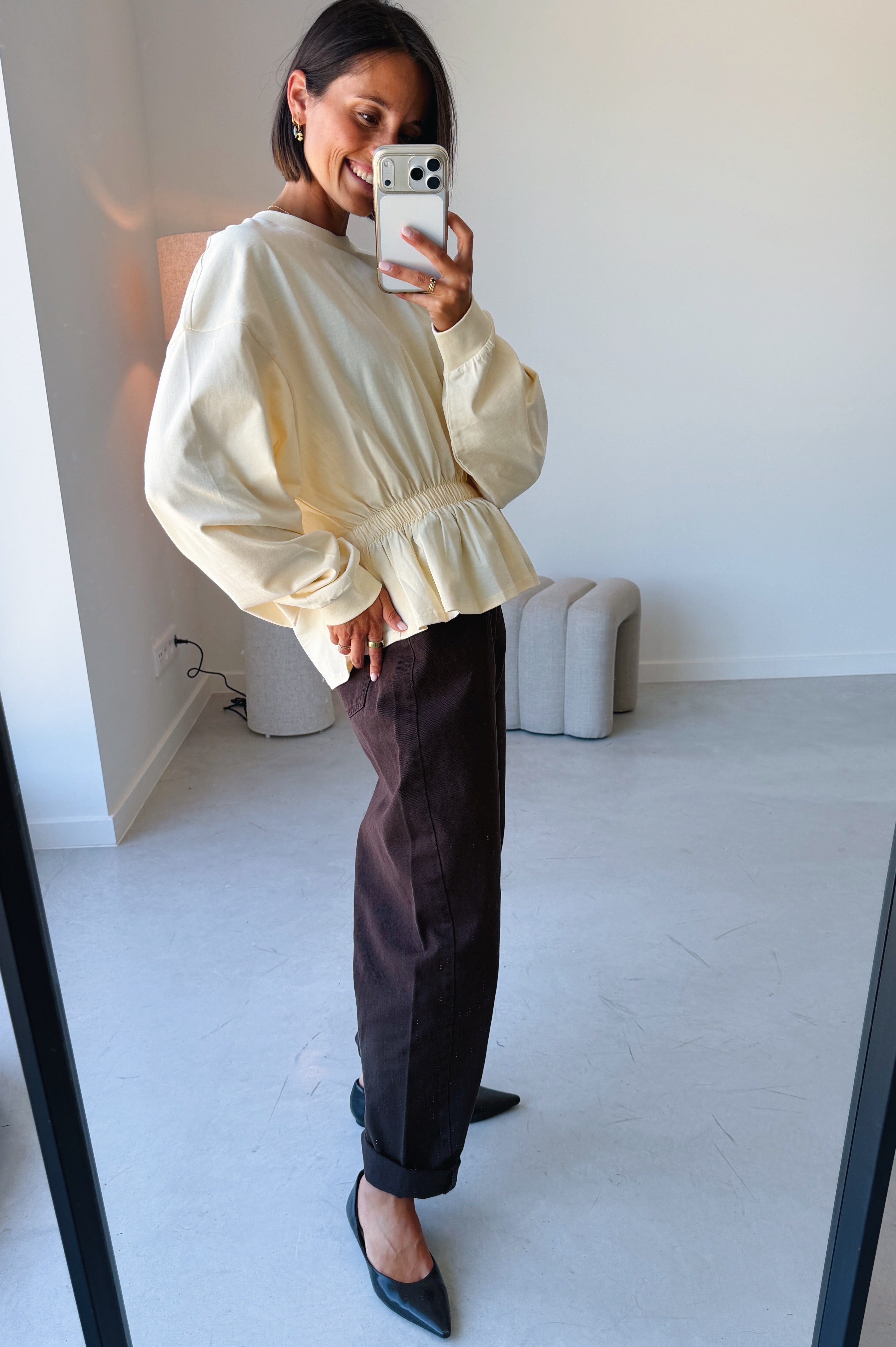 Roberta Shirt - Vanilla