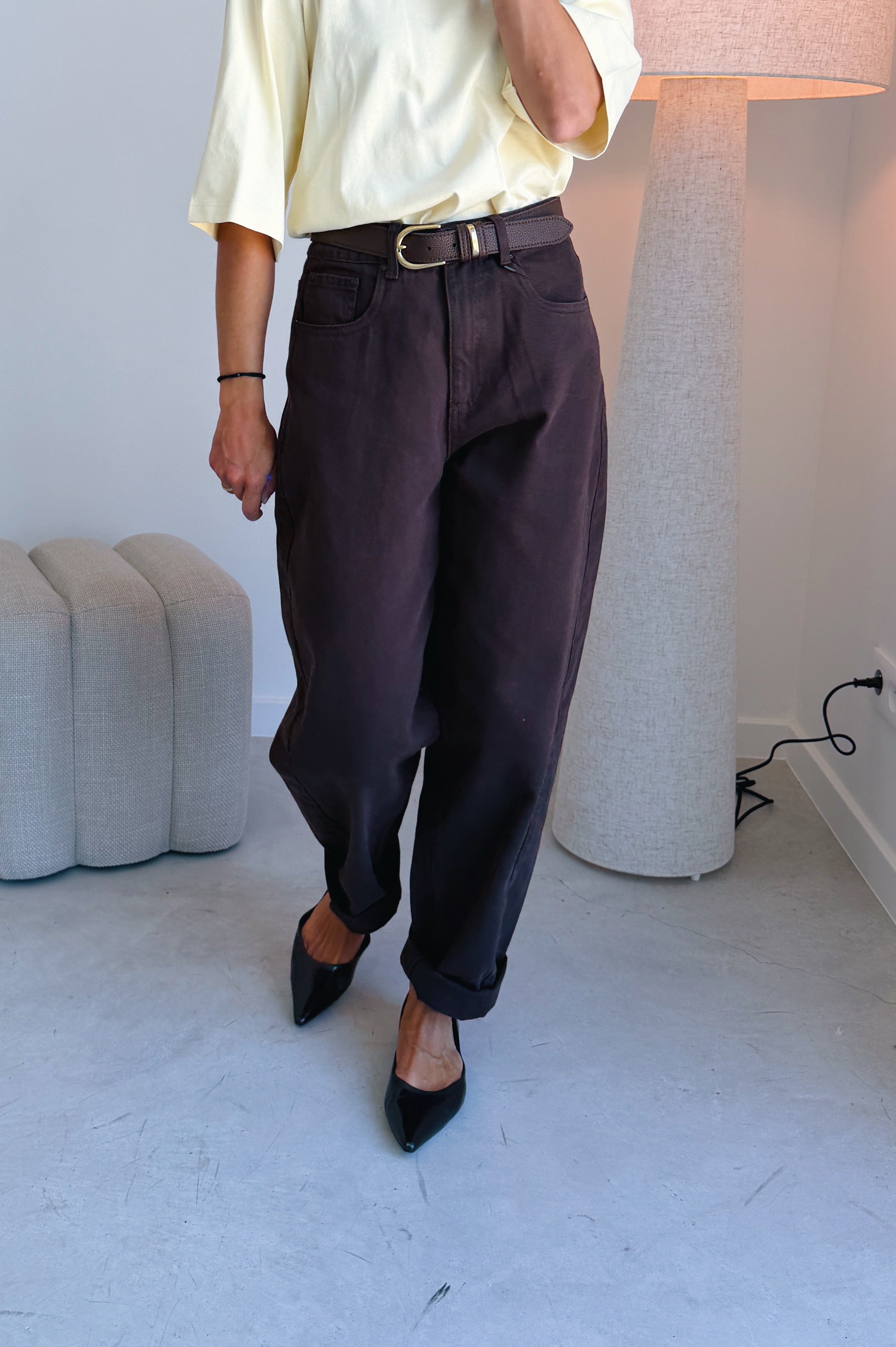 Bykamari jeans chocolade
