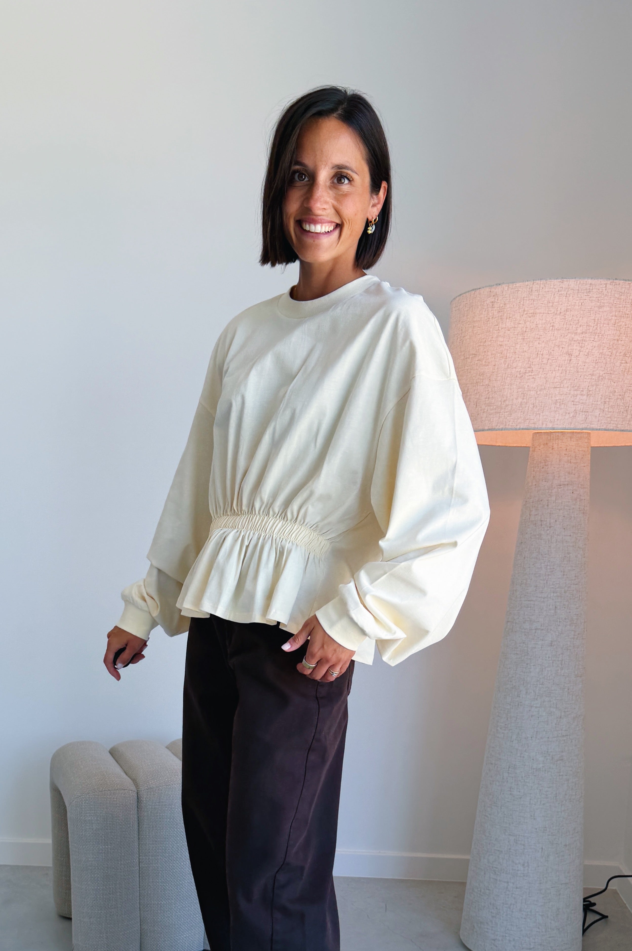 Roberta Shirt - Vanilla
