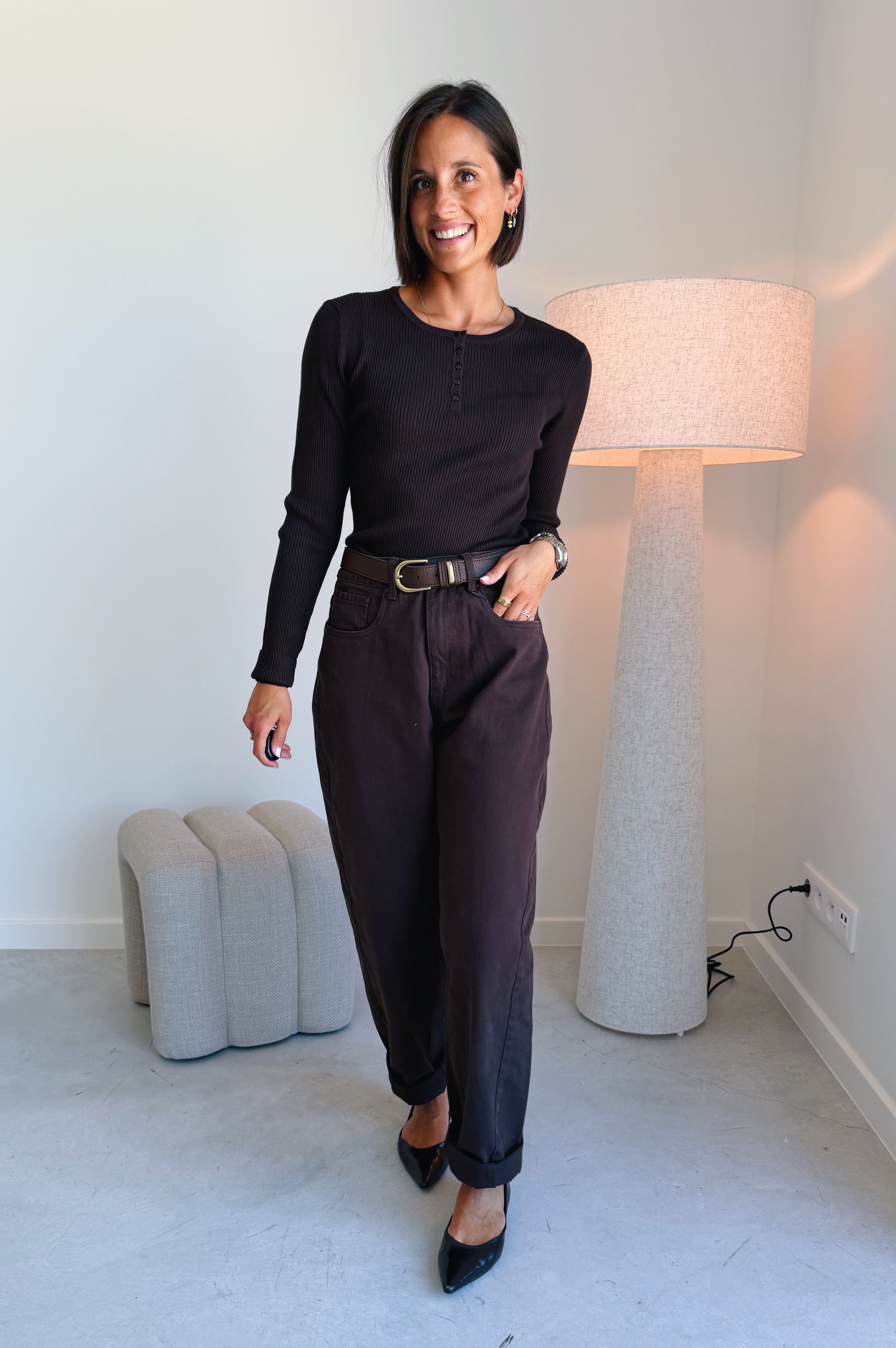 Bykamari jeans chocolade