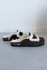 Nance suede instappers
