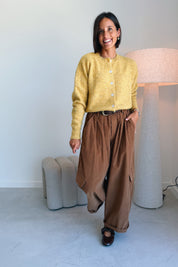 Nola cargo broek camel