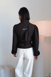 Debby blouse Hot Fudge