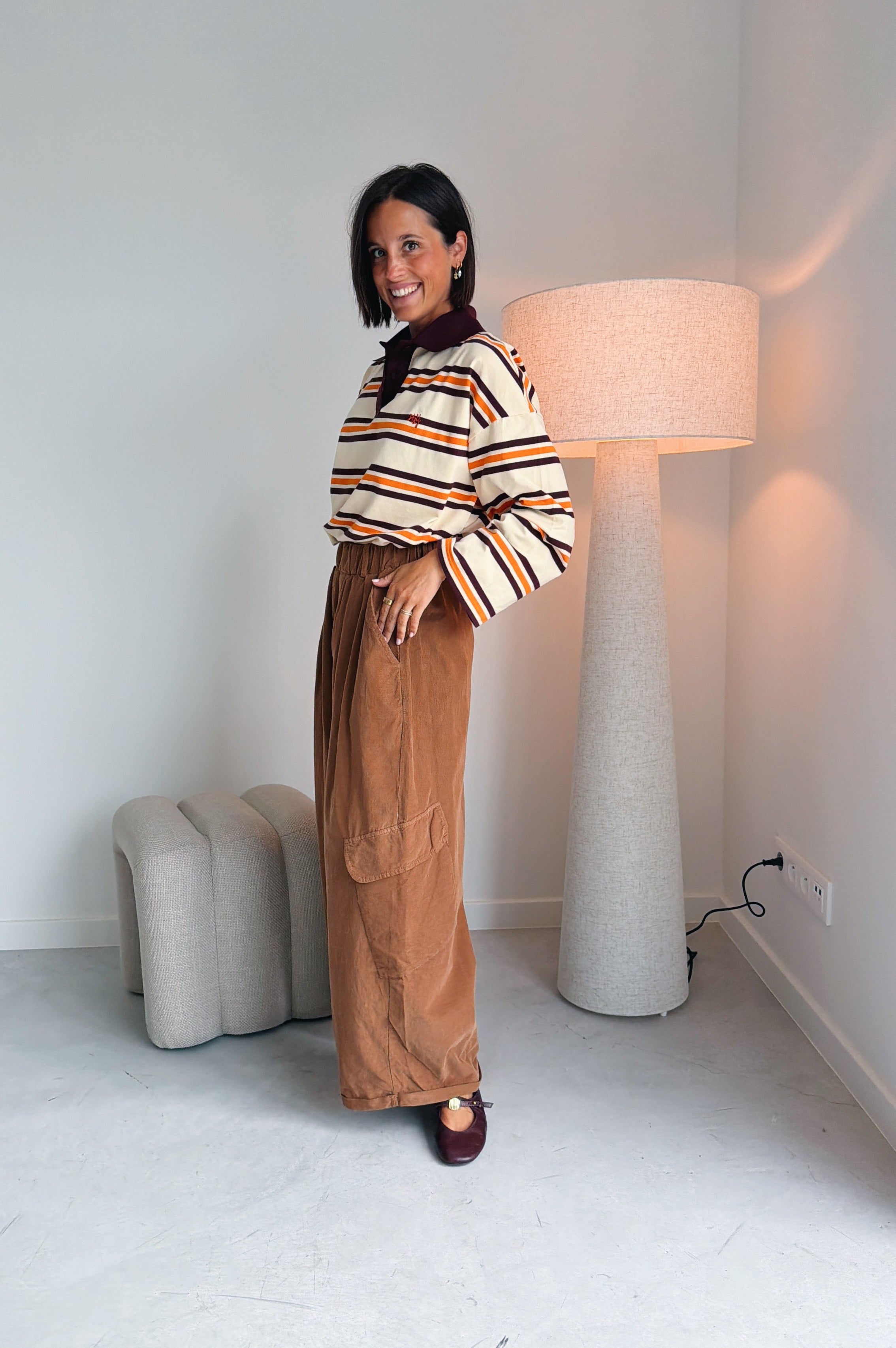 Nola cargo broek roest