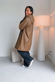 Avan regenjas camel