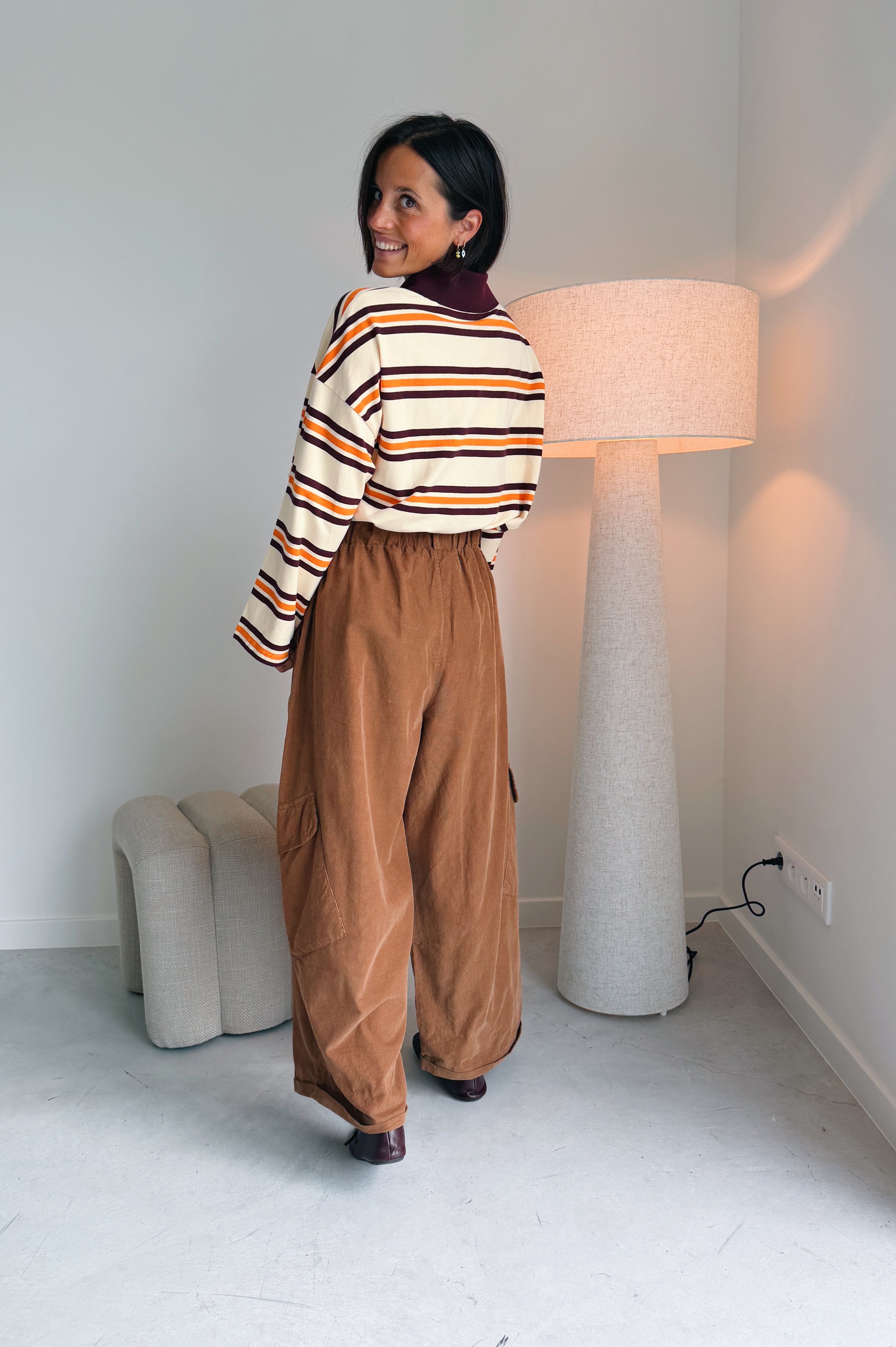 Nola cargo broek roest