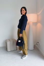 Nola cargo broek khaki