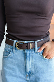 Ruby riem bruin