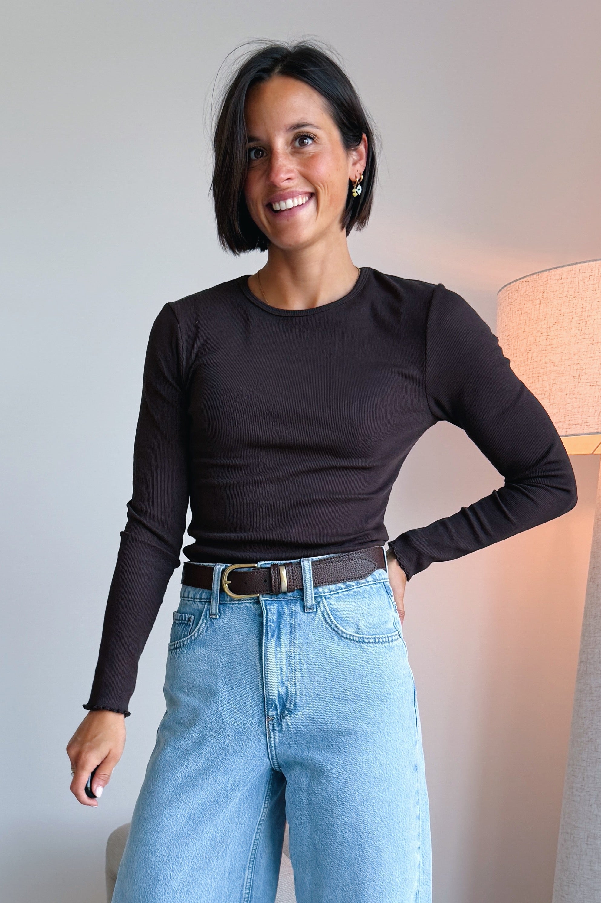 Ruby riem bruin