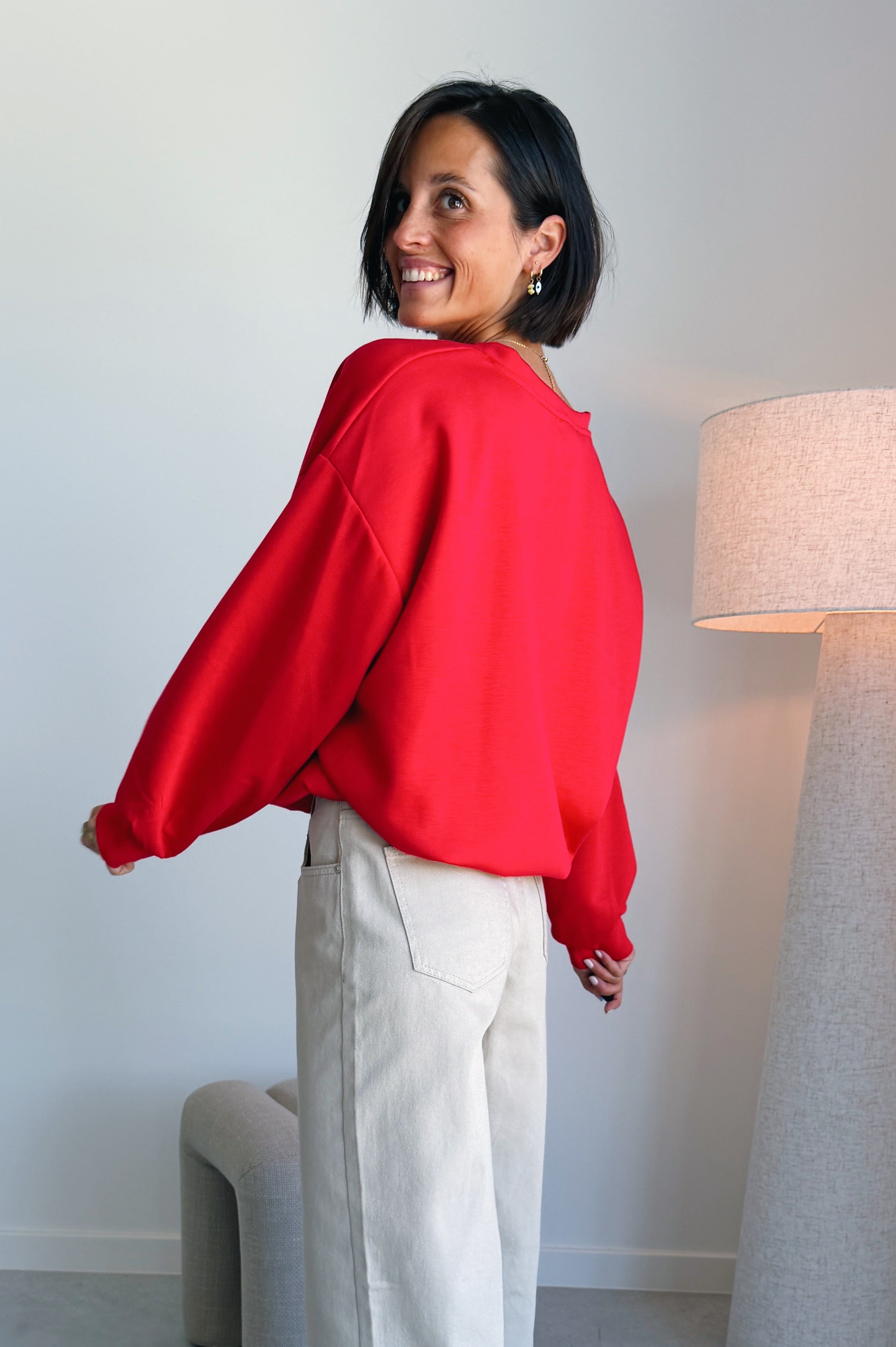 Chloe sweater rood