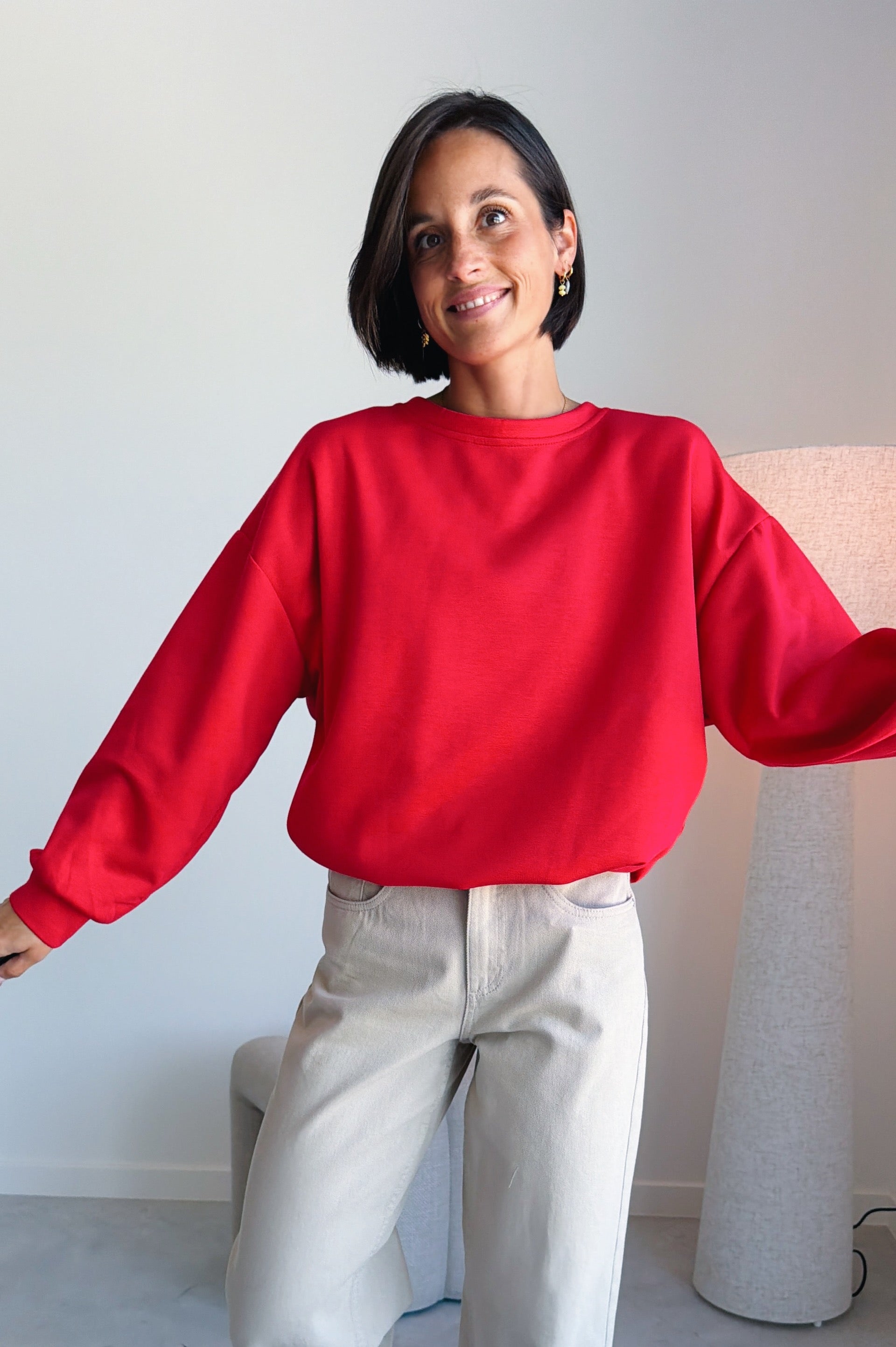 Chloe sweater rood