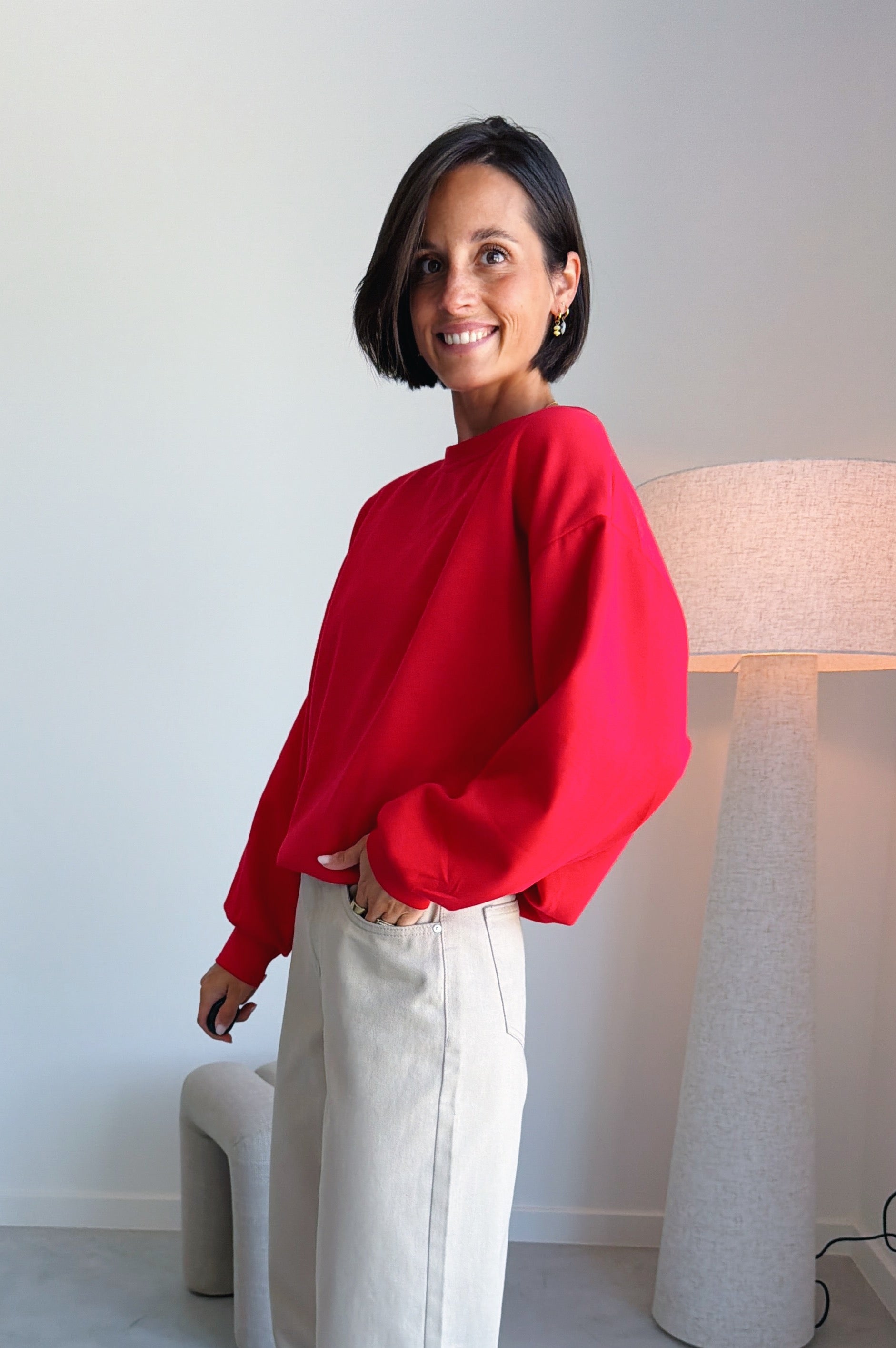 Chloe sweater rood