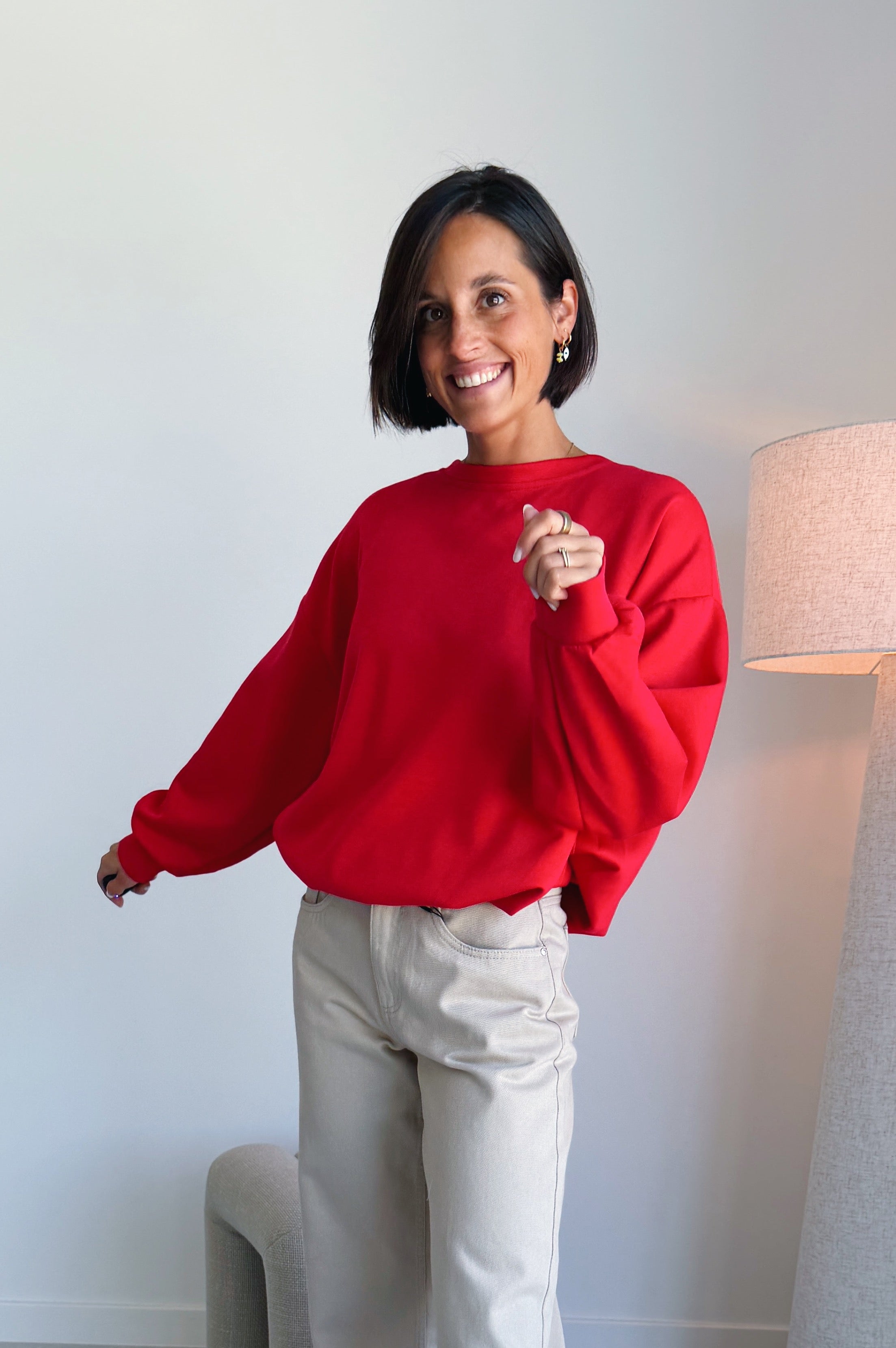 Chloe sweater rood