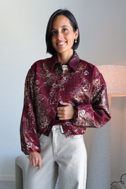 Inea bomber jas - Brick Red