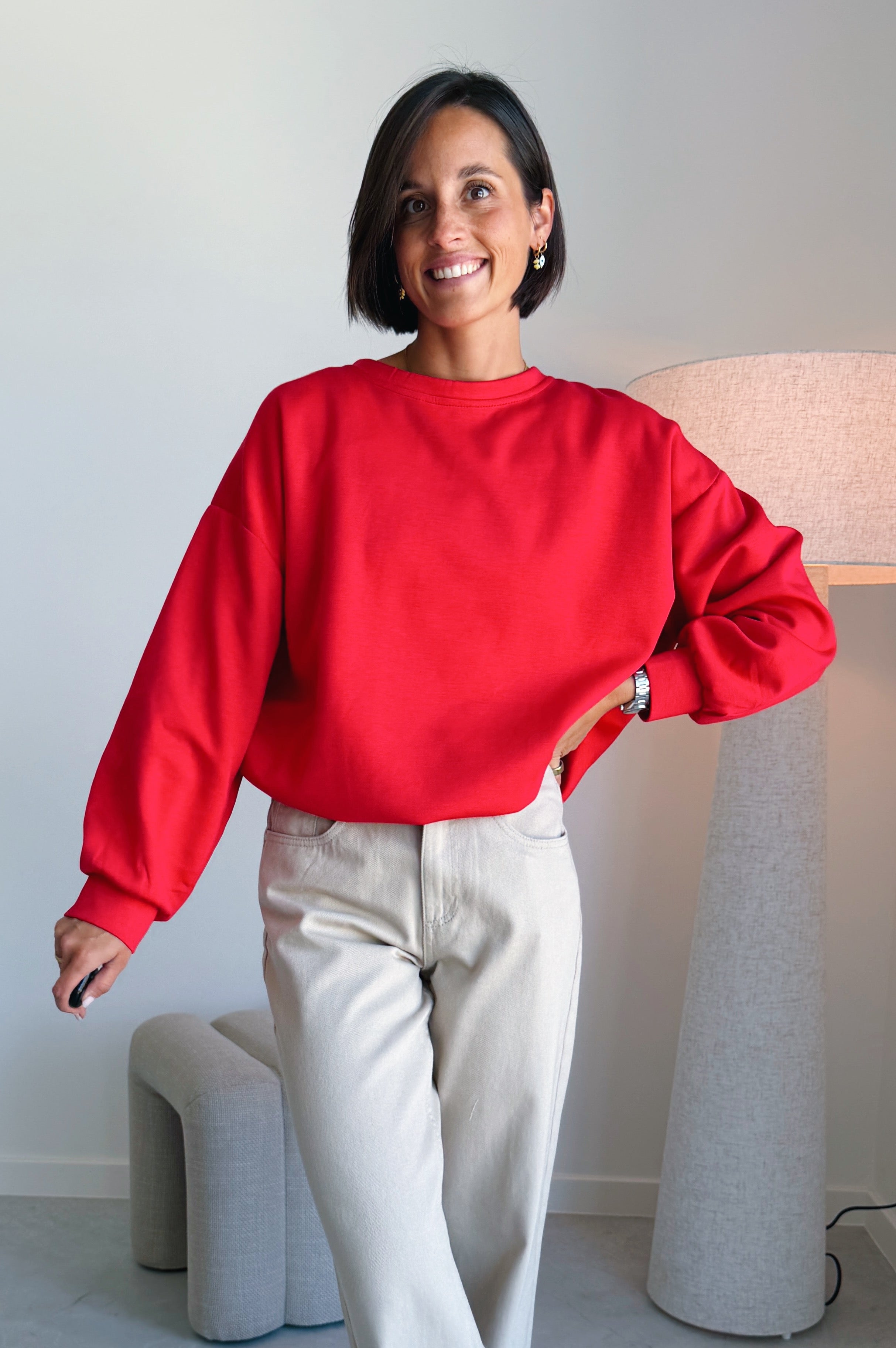 Chloe sweater rood