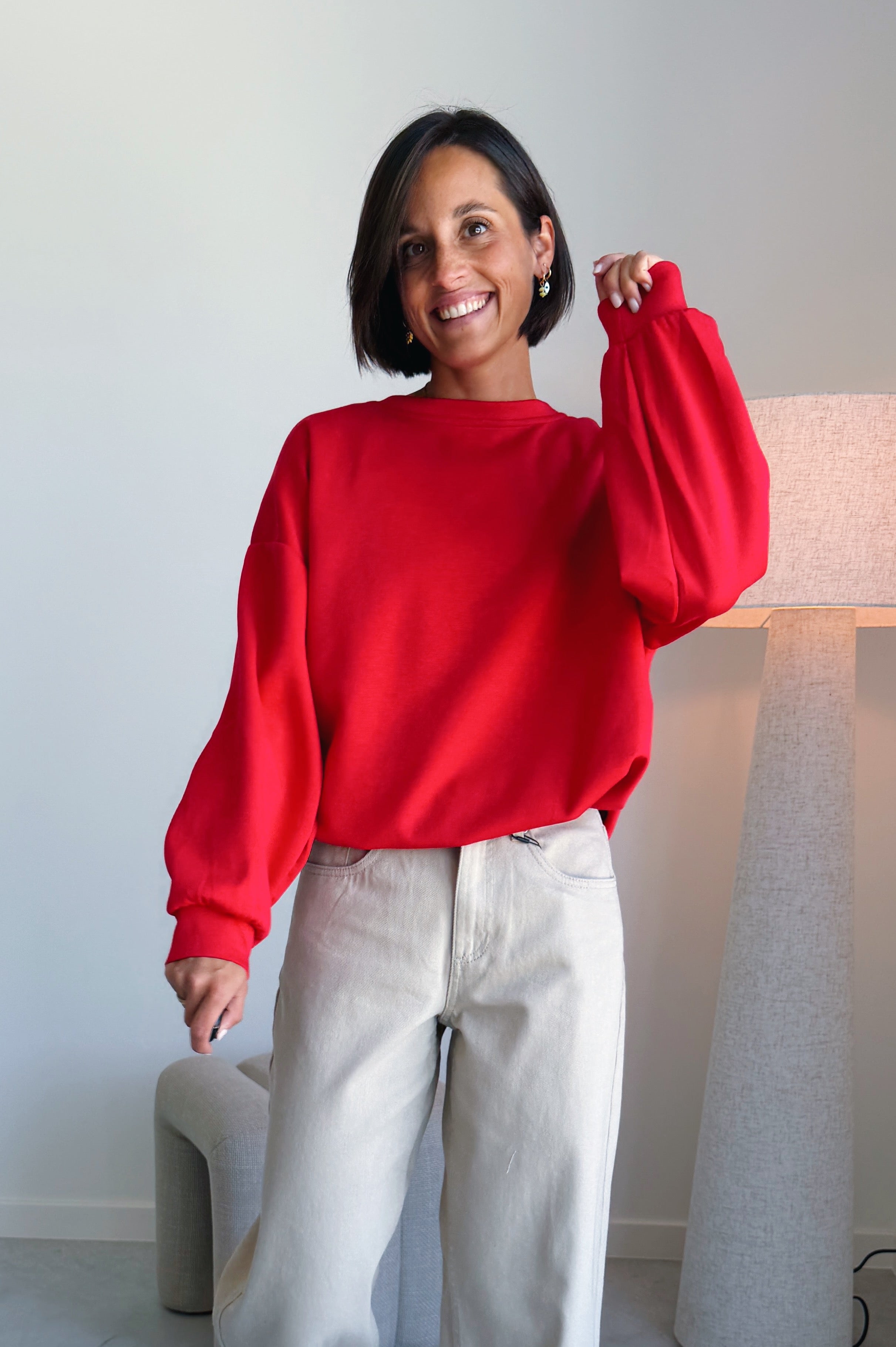 Chloe sweater rood