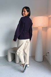 Kendal Cardigan - Plum Perfect