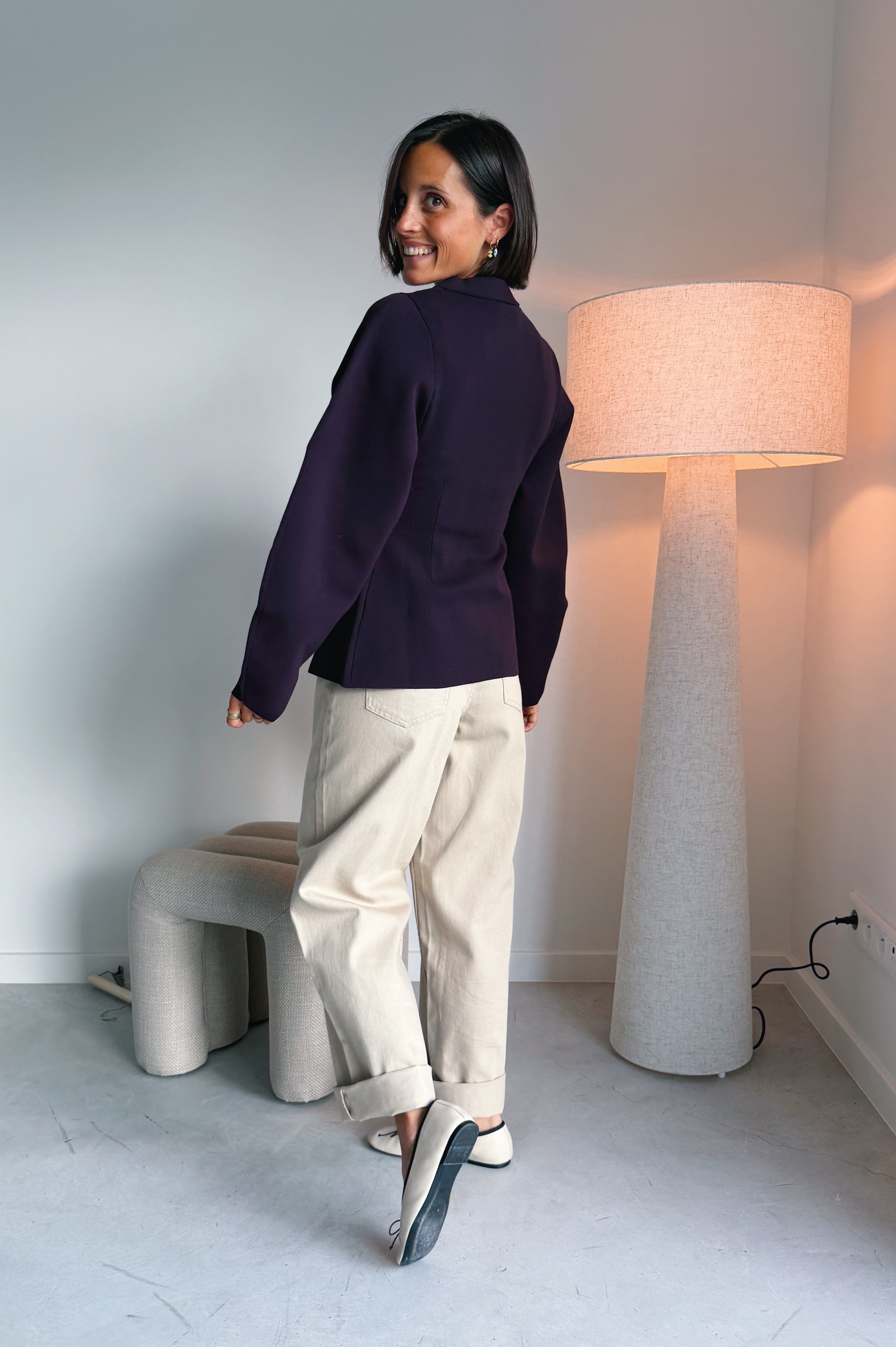 Kendal Cardigan - Plum Perfect
