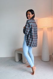 Anne Shirt - Icey Blue