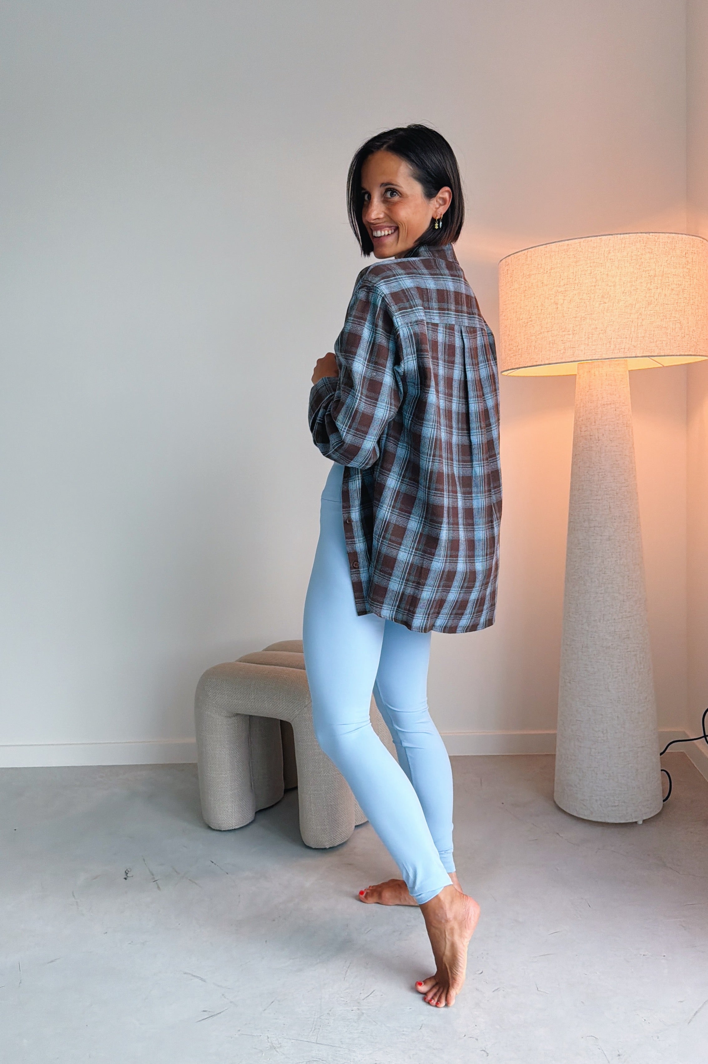 Anne Shirt - Icey Blue
