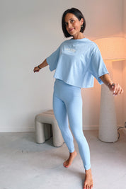Bruna legging icey blue