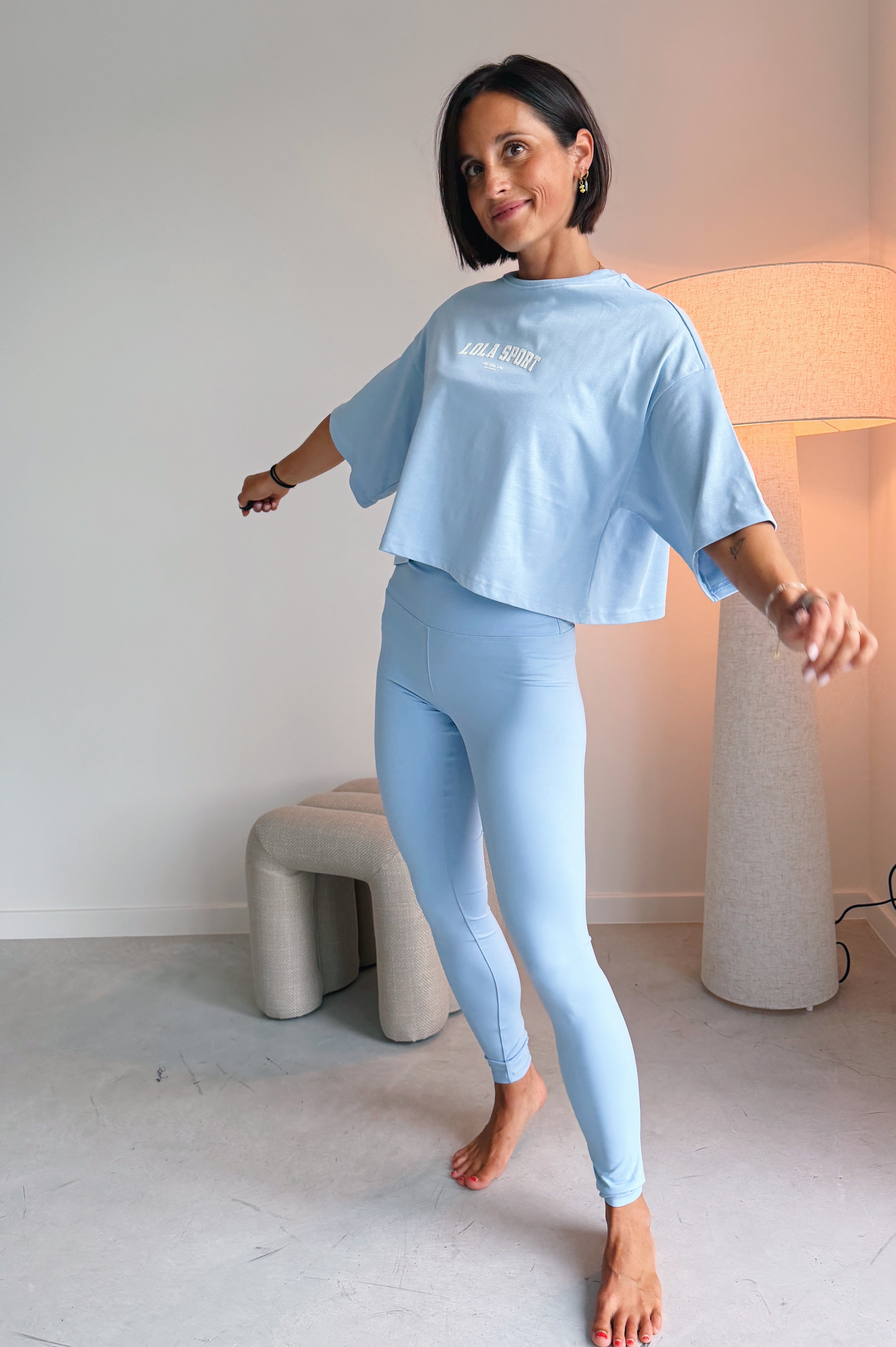 Stella t-shirt ice blue