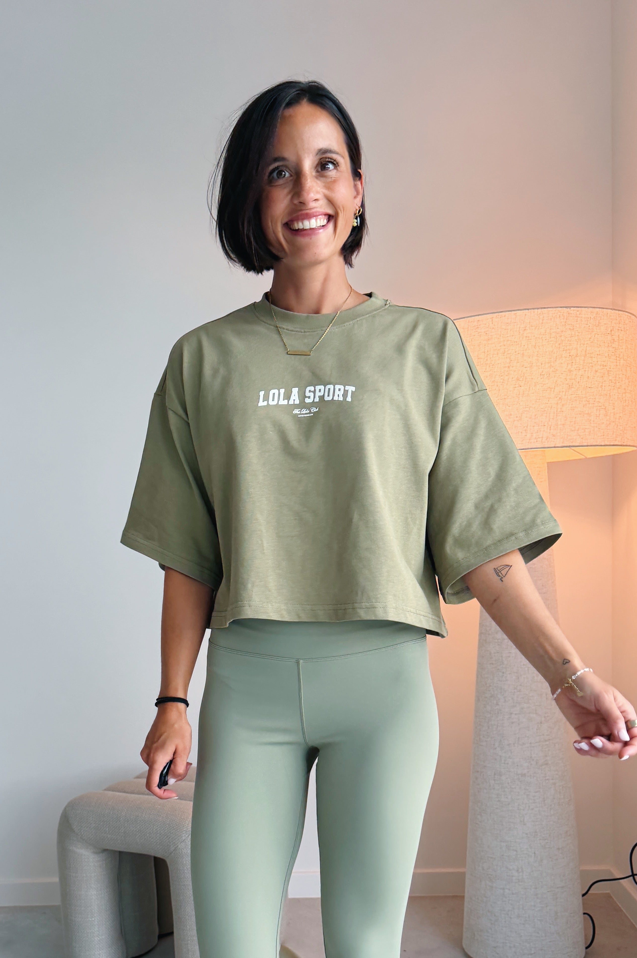 Stella t-shirt salie groen