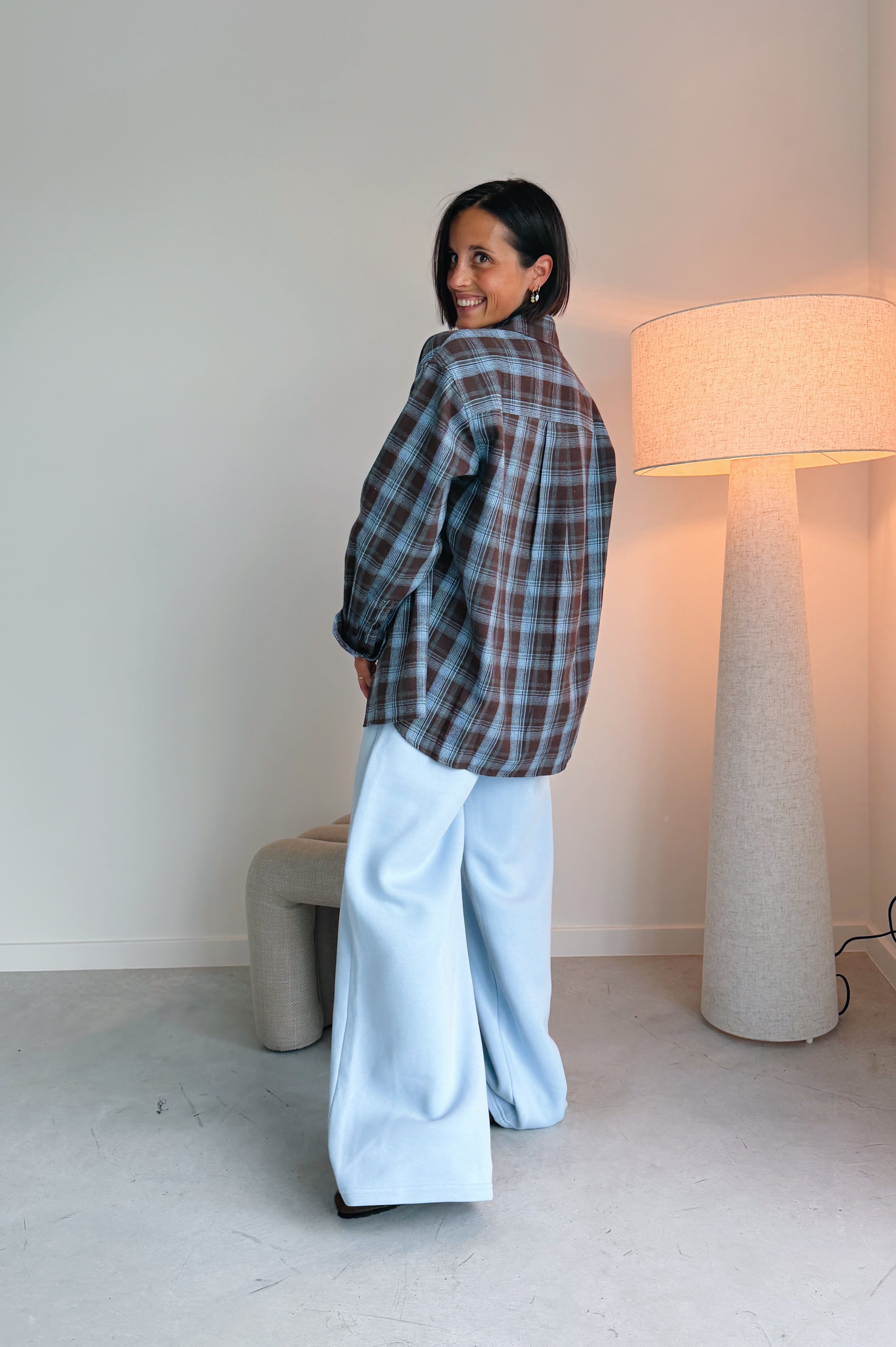 Anne Shirt - Icey Blue