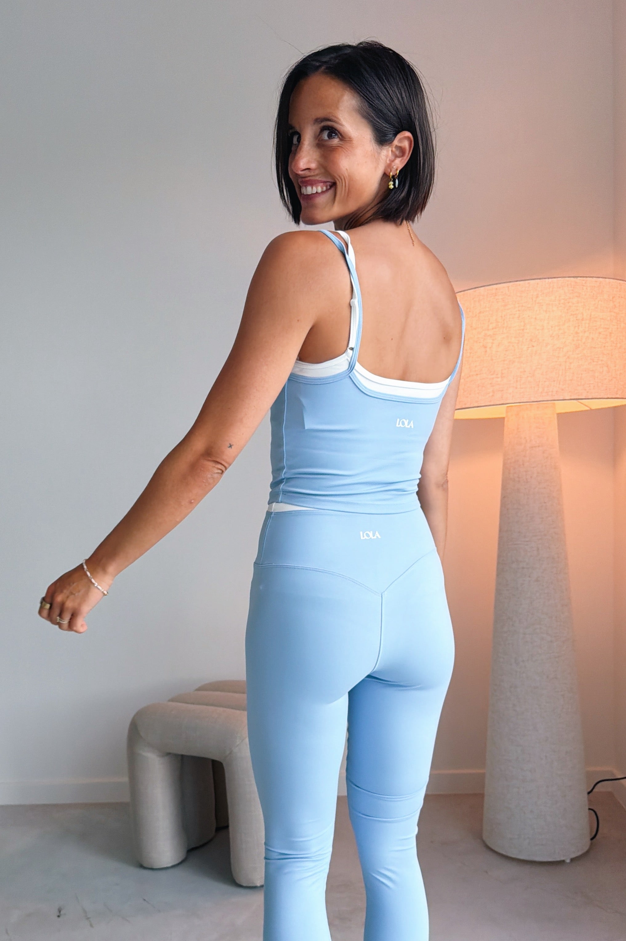 Bruna Top - Icey Blue