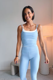 Bruna Top - Icey Blue