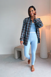 Anne Shirt - Icey Blue