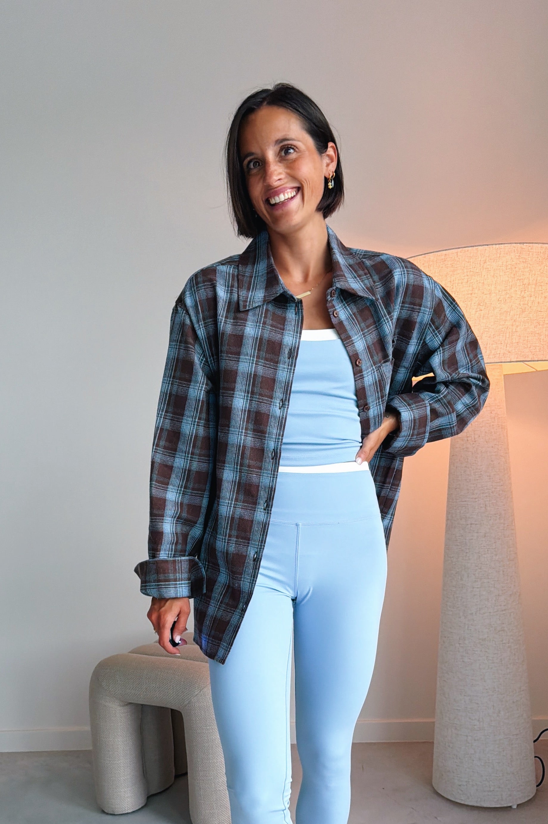 Anne Shirt - Icey Blue