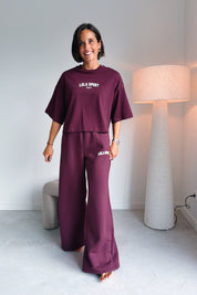 Stella jogging mulberry wine