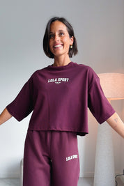 Stella t-shirt mulberry wine