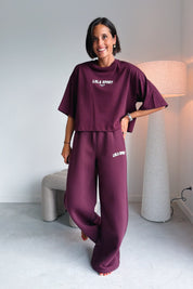 Stella jogging mulberry wine
