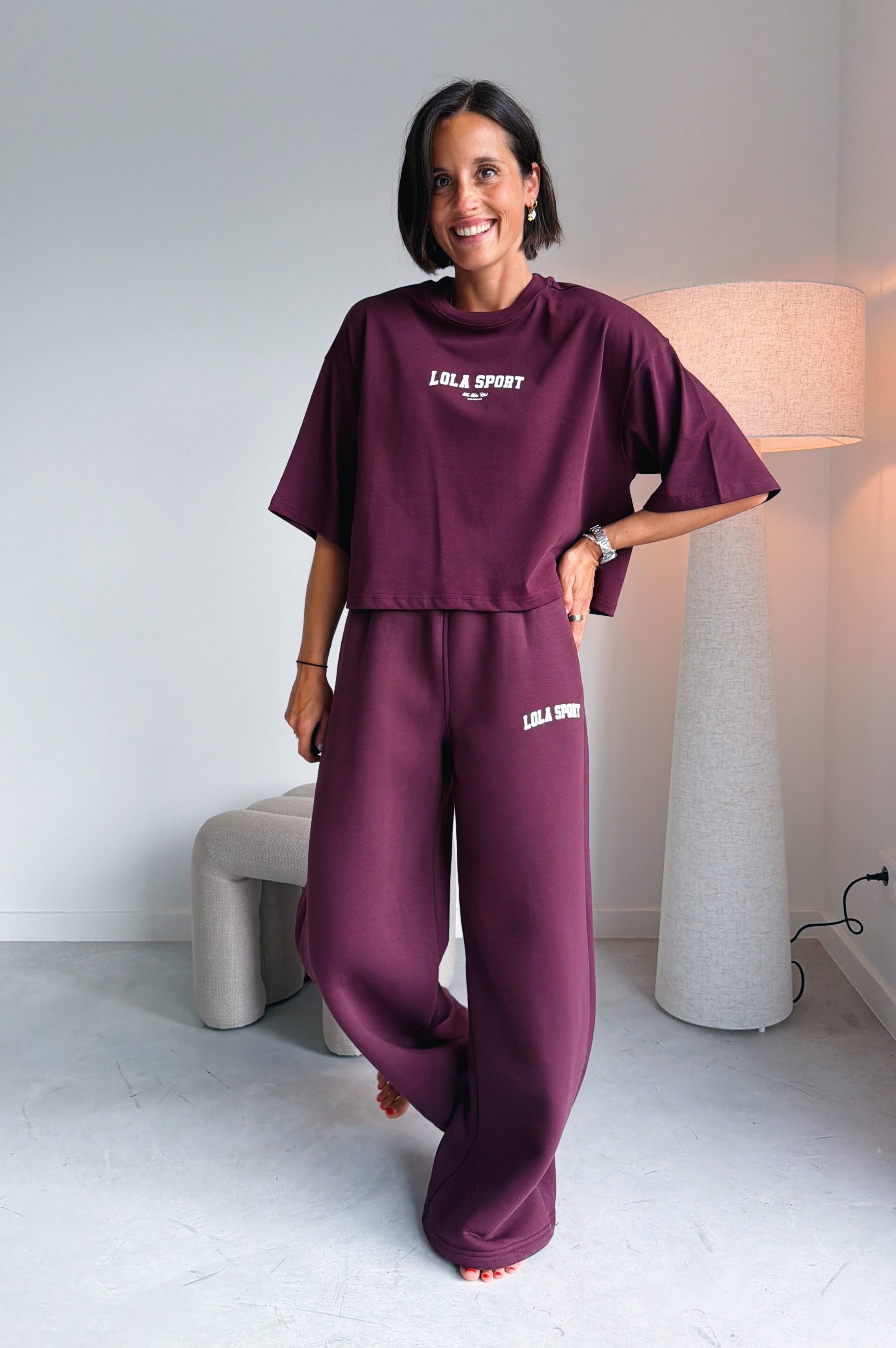 Stella jogging mulberry wine