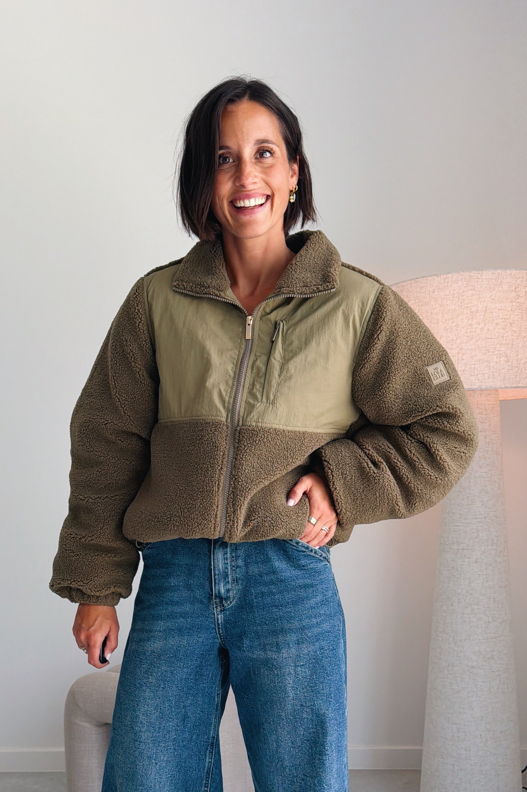 Zoe bomber khaki